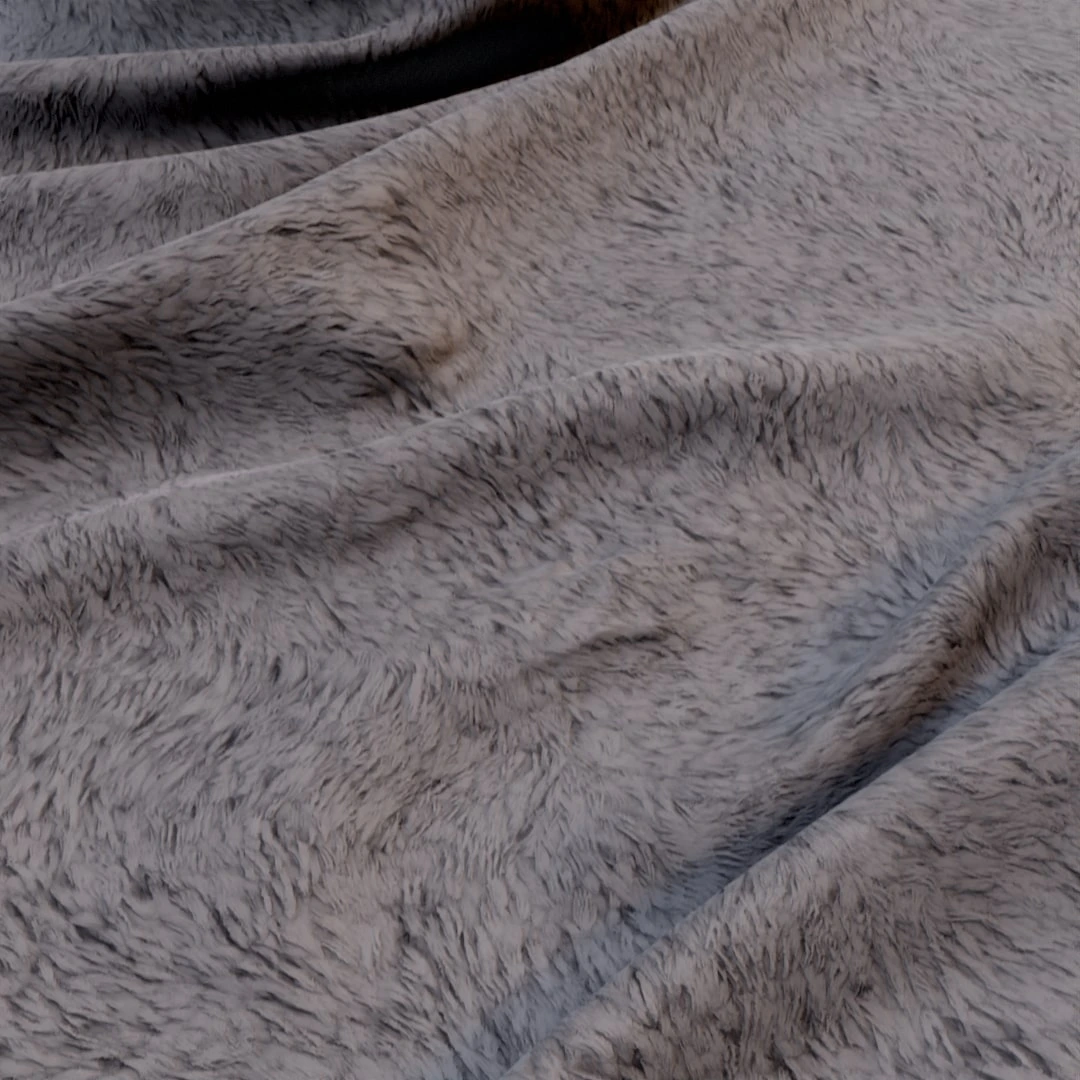 Vintage Faux Fur Texture