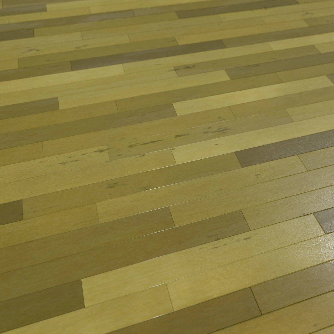 Vintage Honeyed Oak Parquet Texture