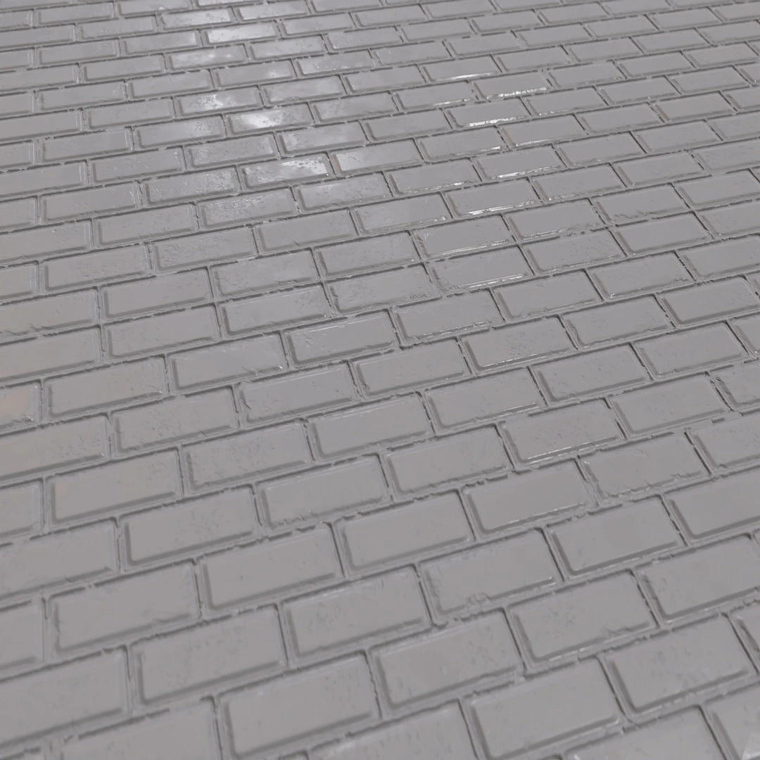 Vintage Industrial Brick Facade Texture