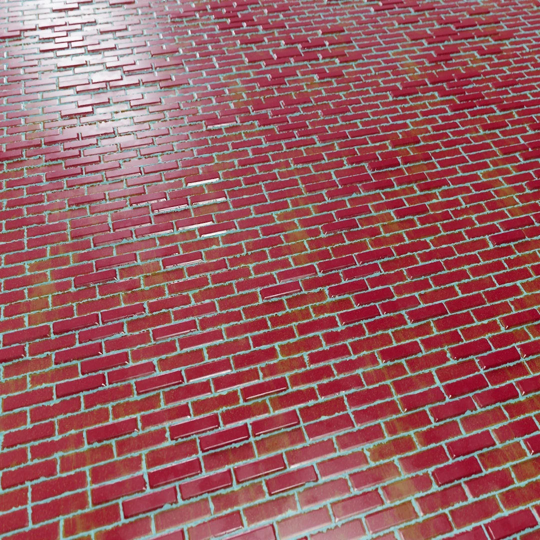 Vintage Red Industrial Brick Texture