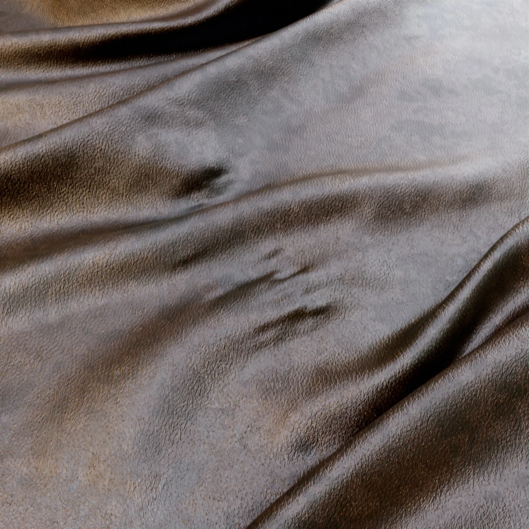 Vintage Worn Brown Leather Texture