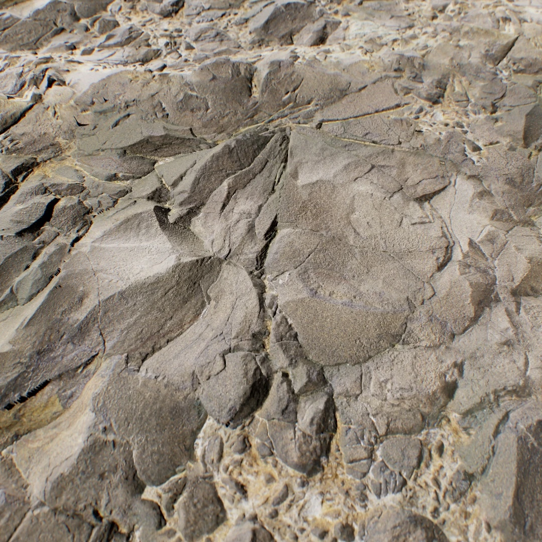 Volcanic Rock Ground Texture