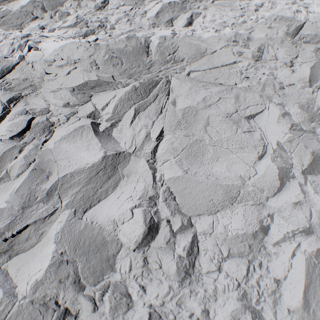 Volcanic Rock Ground Texture