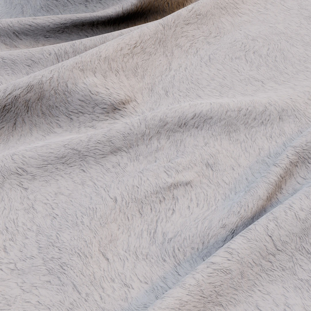 Warm Auburn Faux Fur Texture