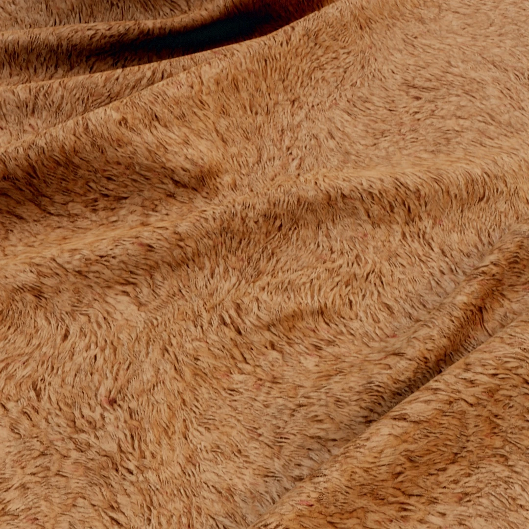 Warm Caramel Fur Texture
