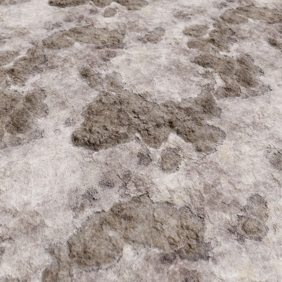 Weathered Grey Stone Mosaic Texture