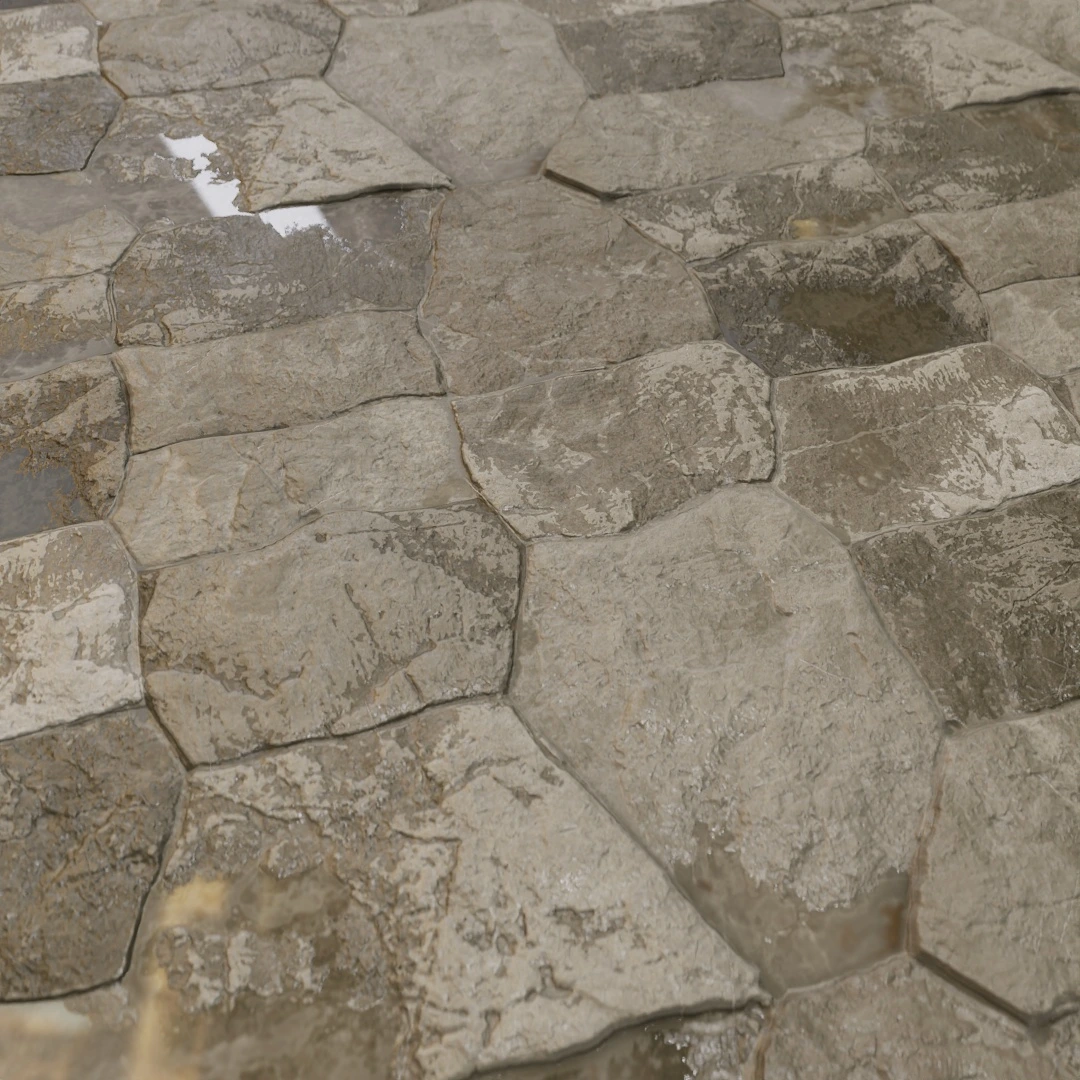 Weathered Stone Floor Texture
