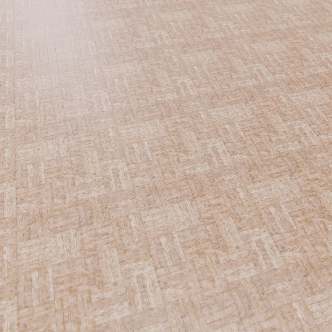 White Oak Mosaic Parquet Texture