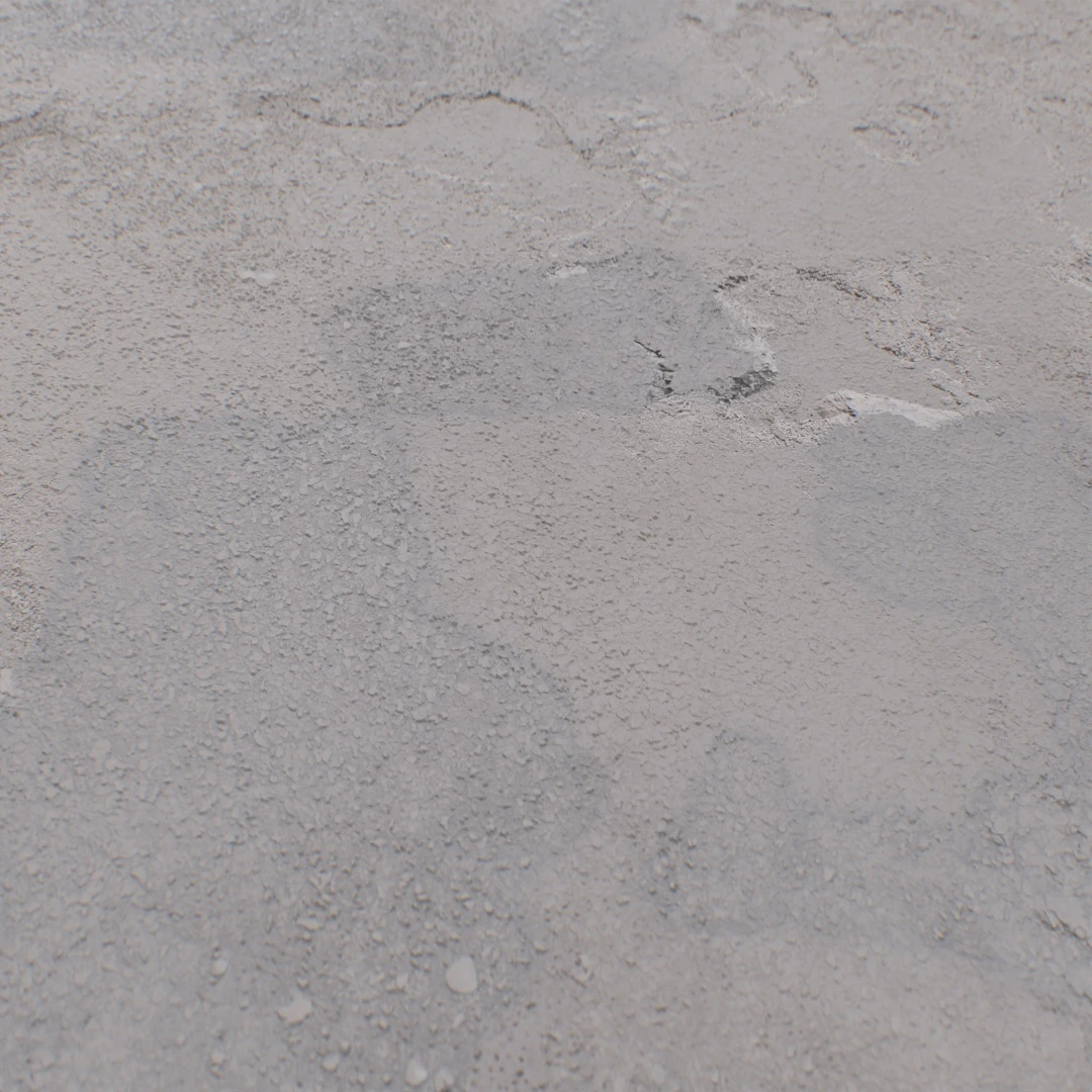 White Two Lane Cracked Asphalt Texture