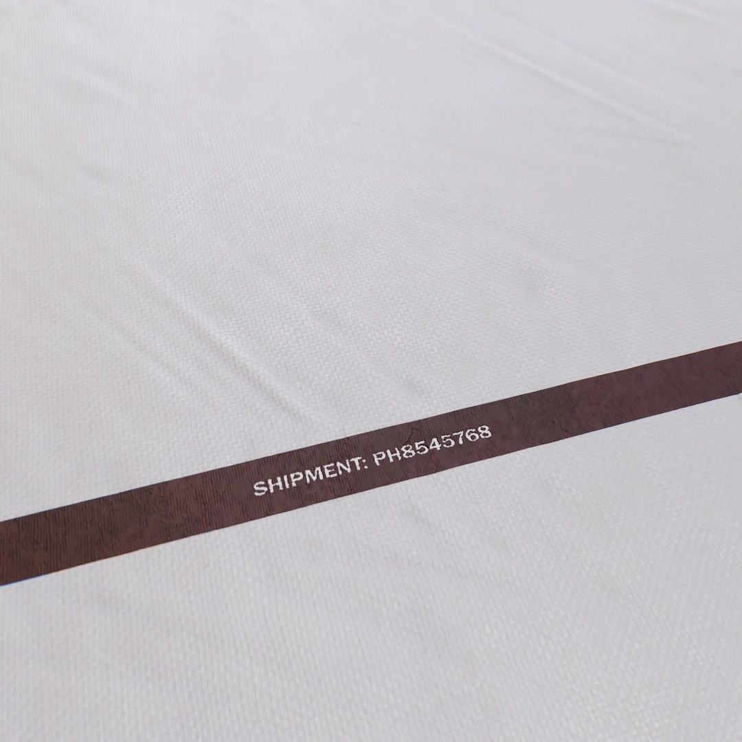 White Woven Tarpaulin Texture