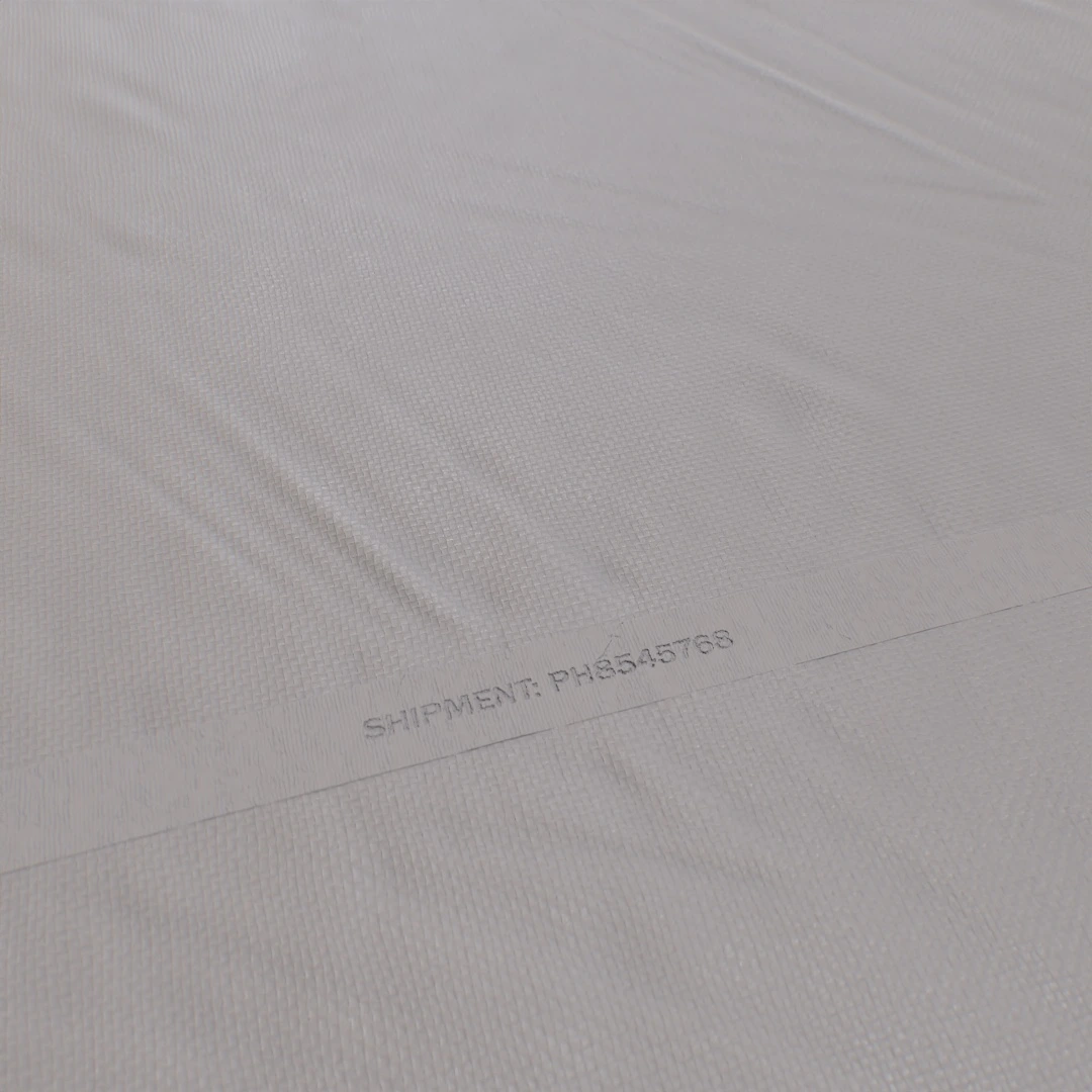 White Woven Tarpaulin Texture