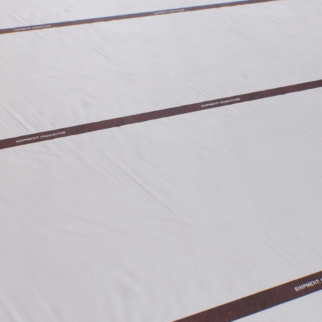 White Woven Tarpaulin Texture