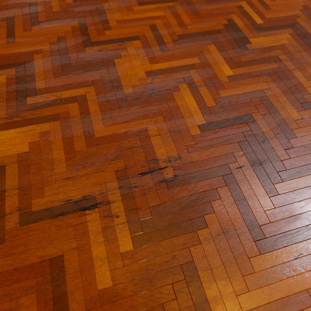 Wood Herringbone Parquet Texture
