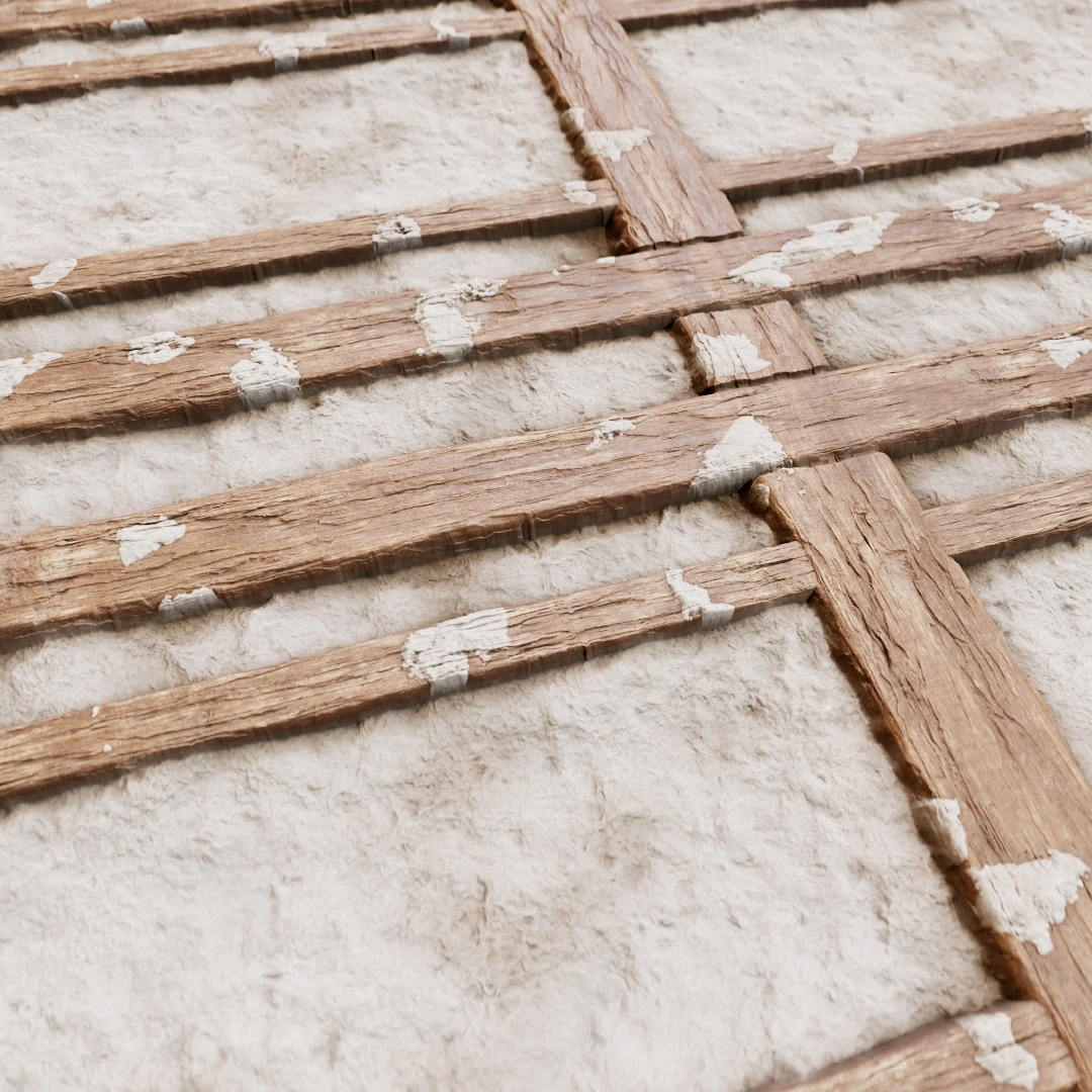 Wood Lath Wall Texture
