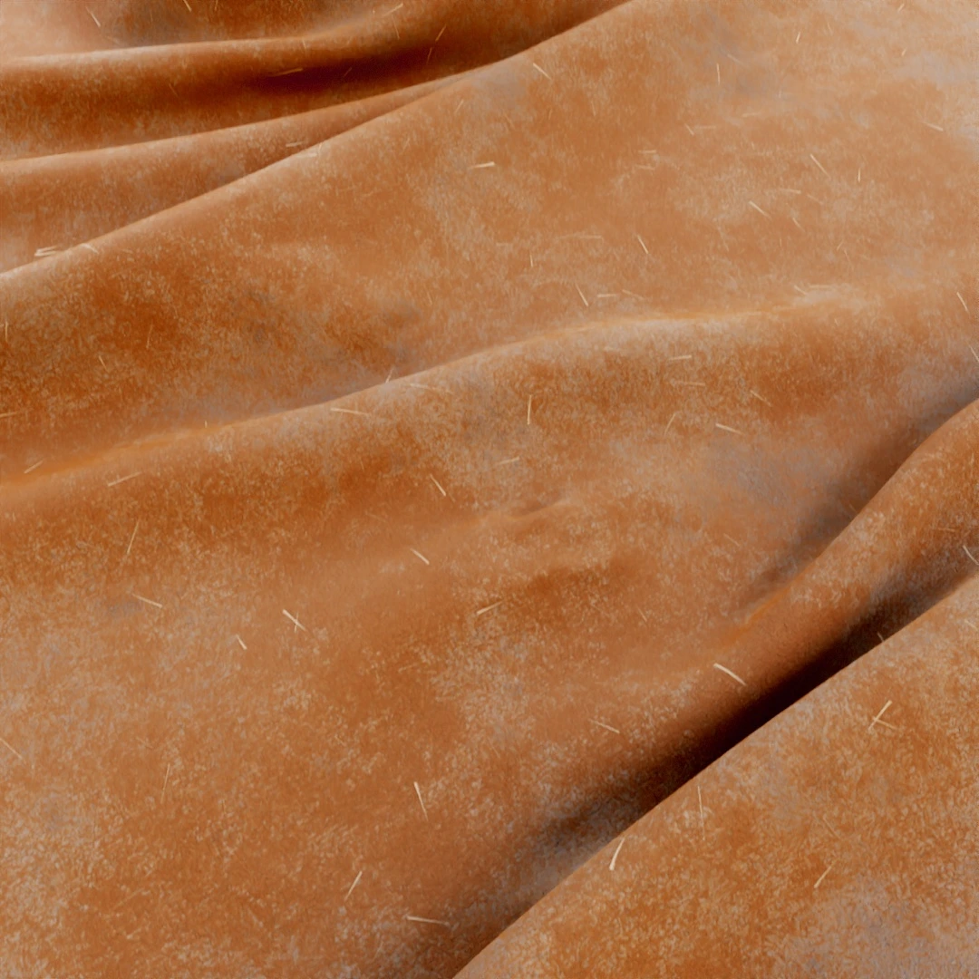 Worn Saddle Brown Patina Fabric Texture