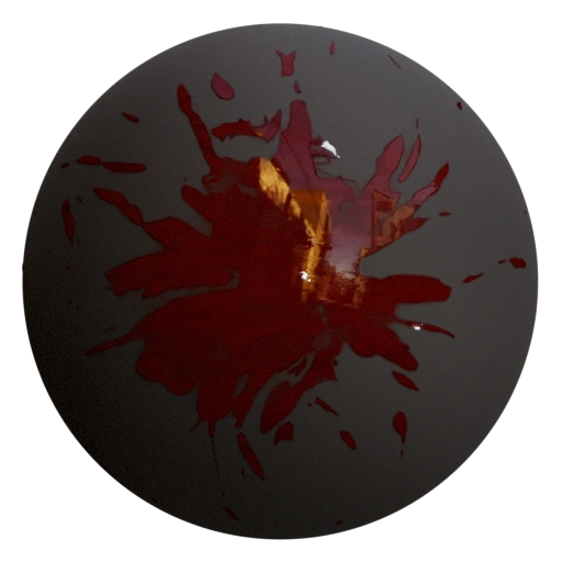 High Velocity Blood Spatter Decal