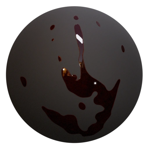 Blood Hand Smear Decal