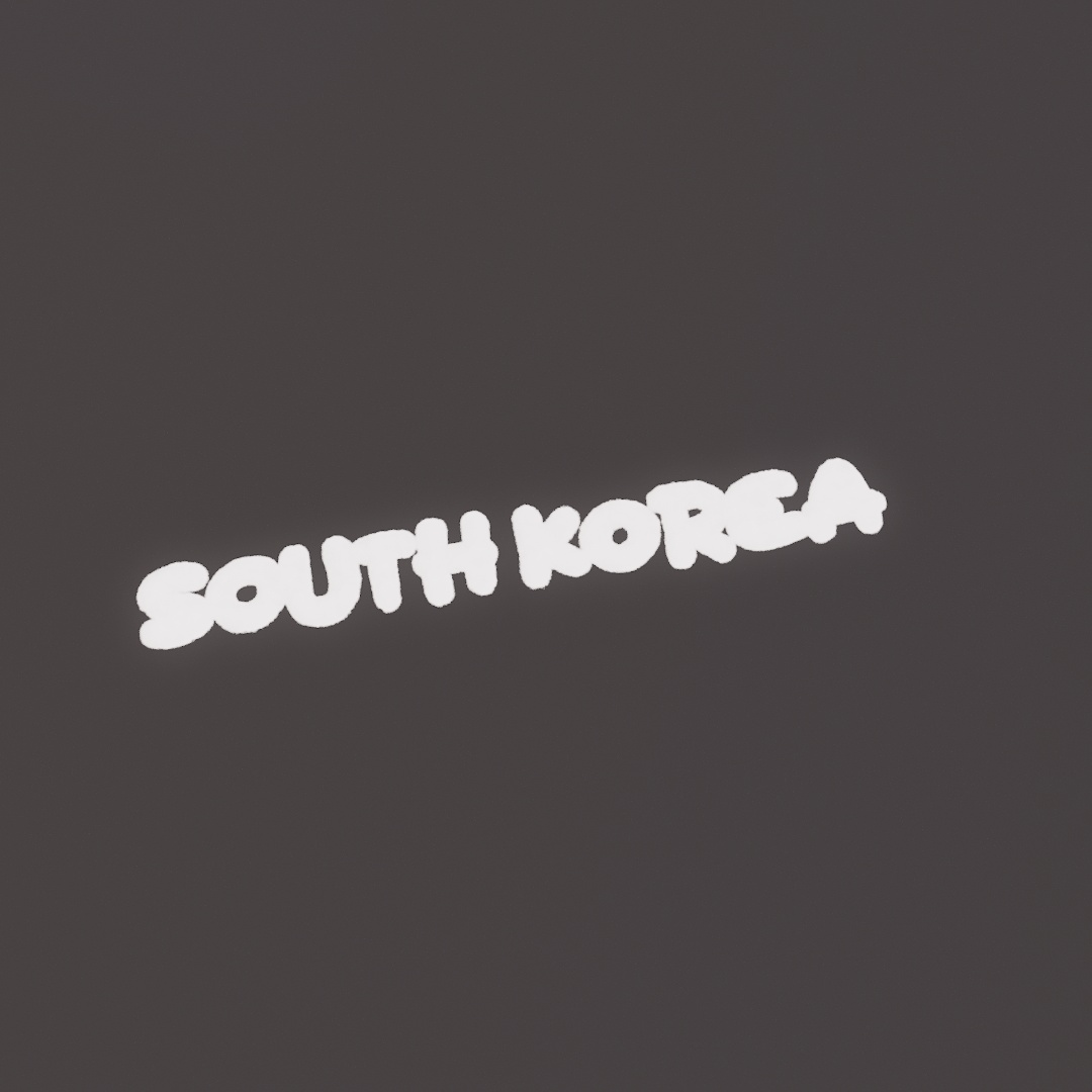 South Korea Graffiti Decal 440