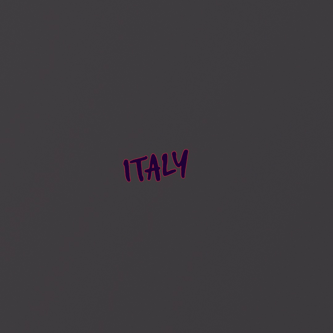 Italy Graffiti Decal 449