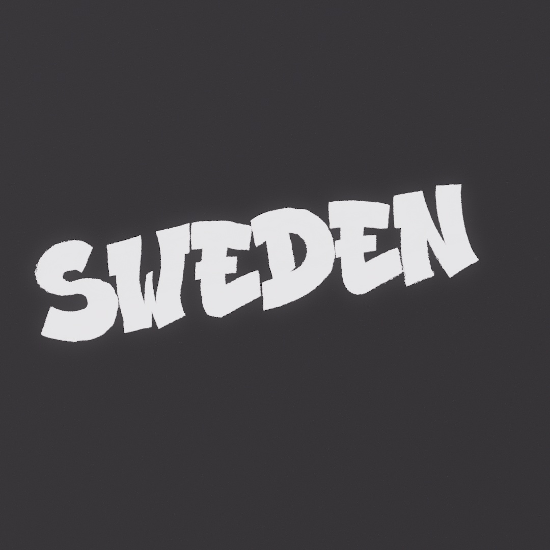 Sweden Graffiti Decal 465