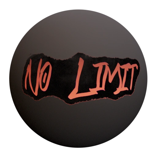 No Limit Graffiti Decal