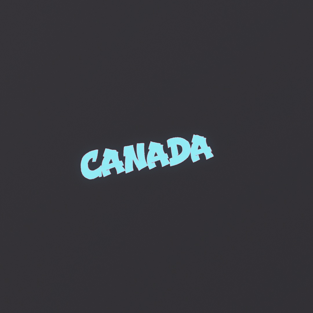 Canada Graffiti Decal 514
