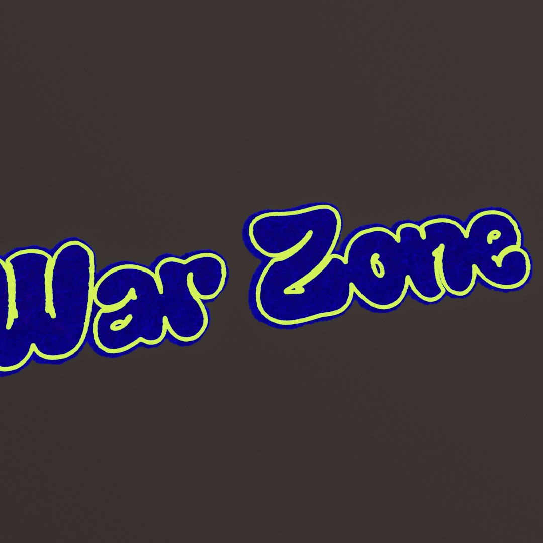 War Zone Graffiti Decal 528