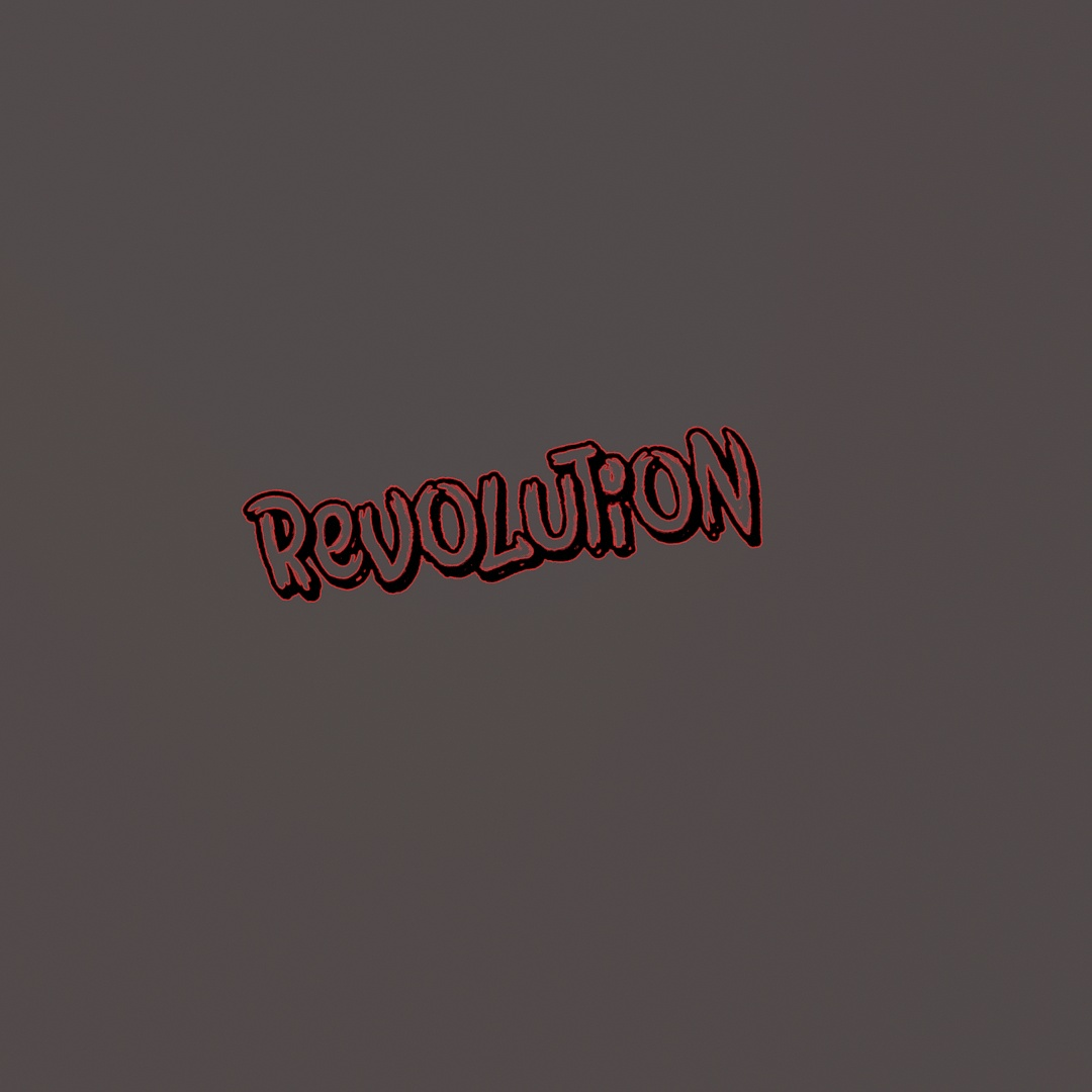 Revolution Graffiti Decal 548
