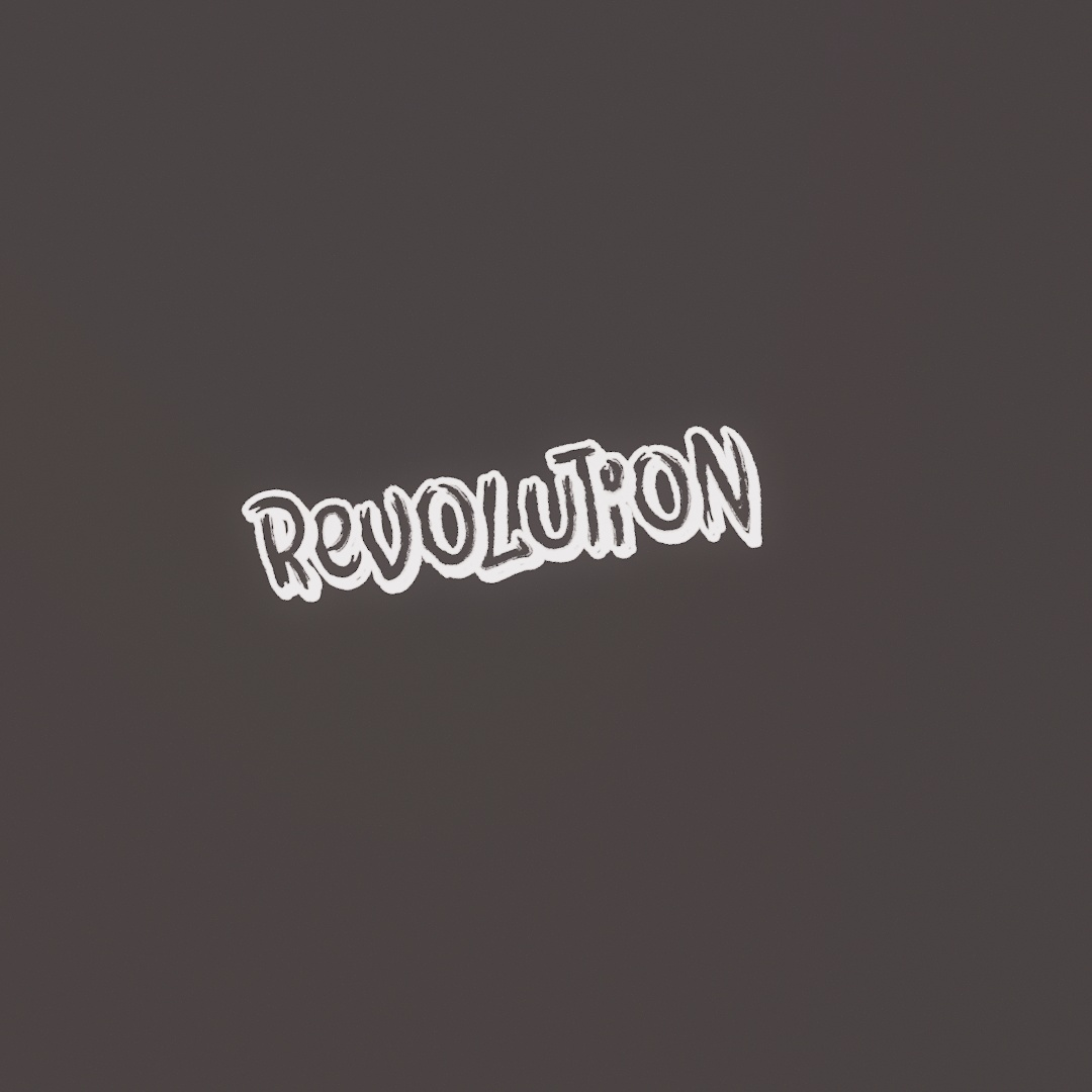 Revolution Graffiti Decal 548