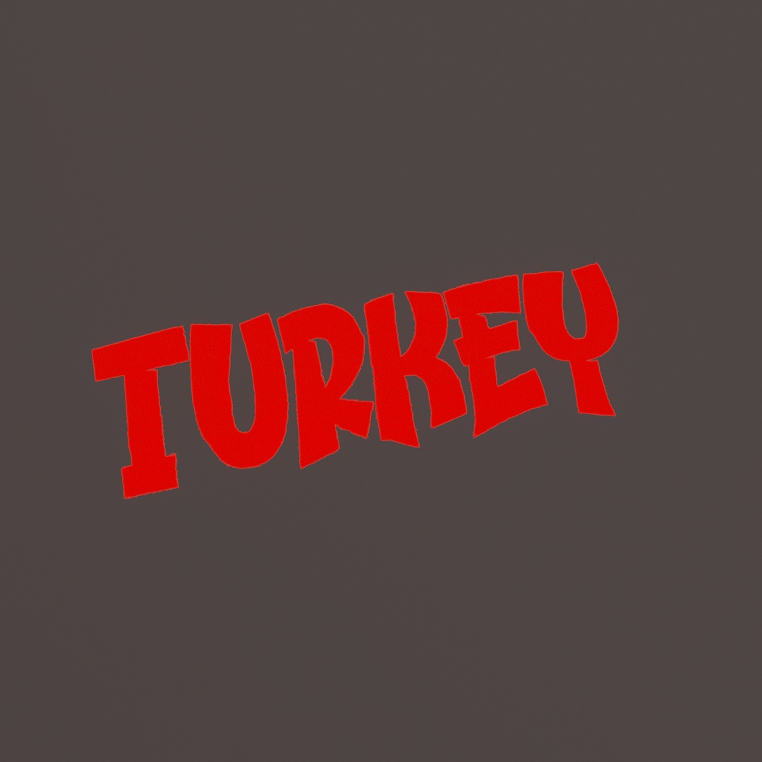 Turkey Graffiti Decal 598