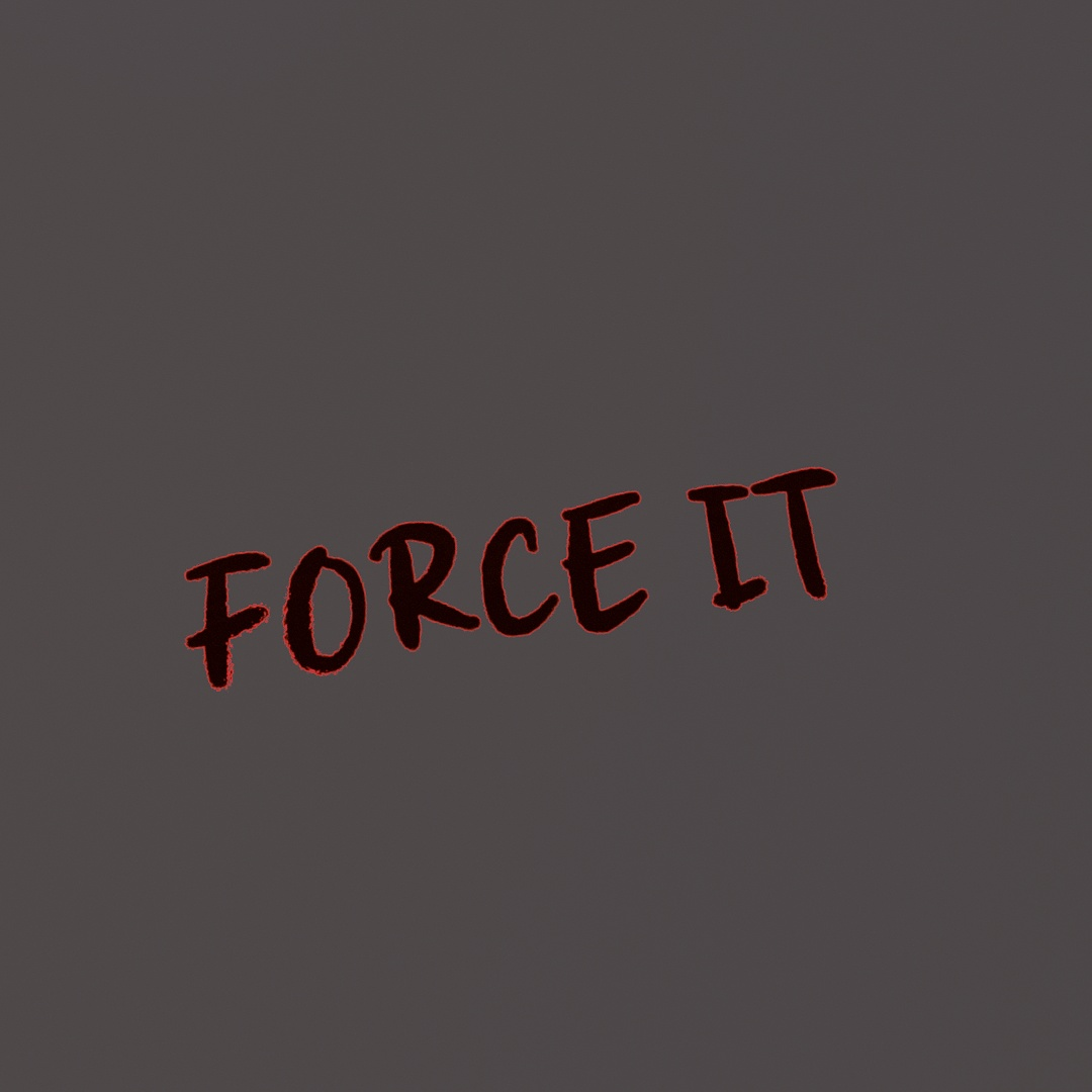 Force It Graffiti Decal 648