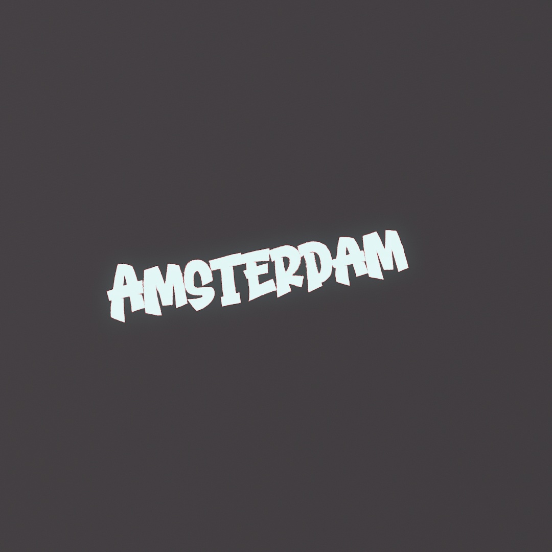 Amsterdam Graffiti Decal