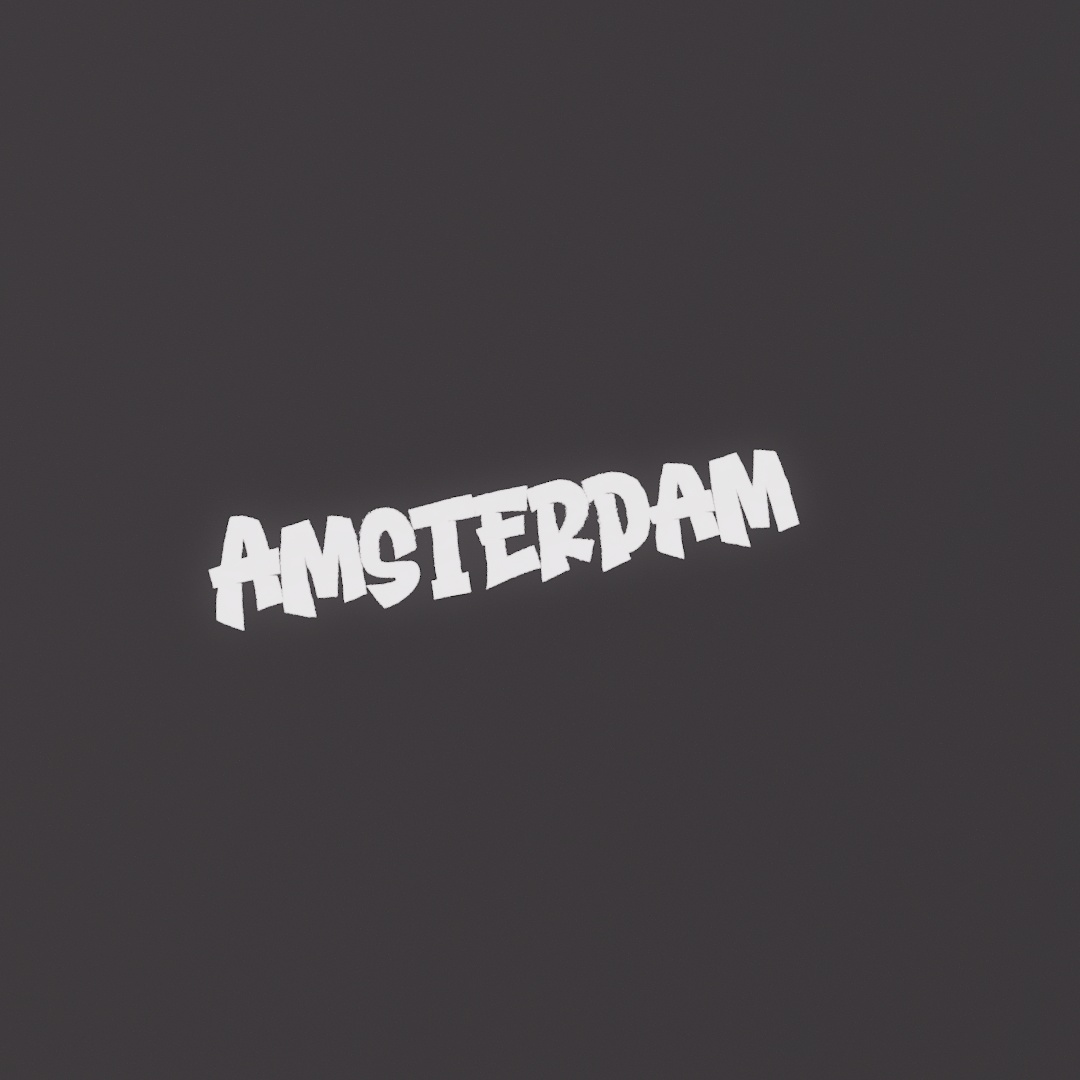Amsterdam Graffiti Decal