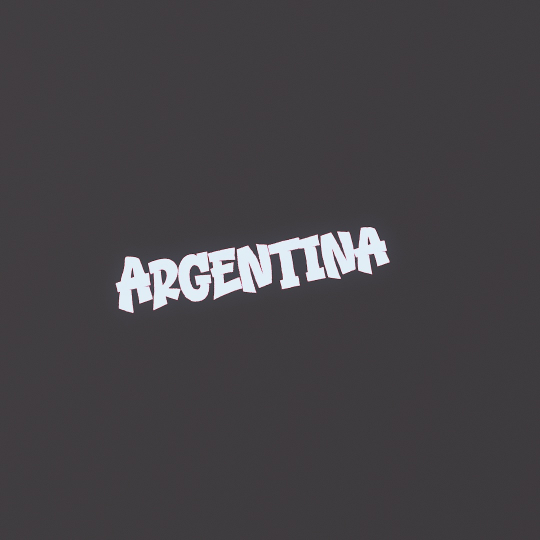 Argentina Graffiti Decal