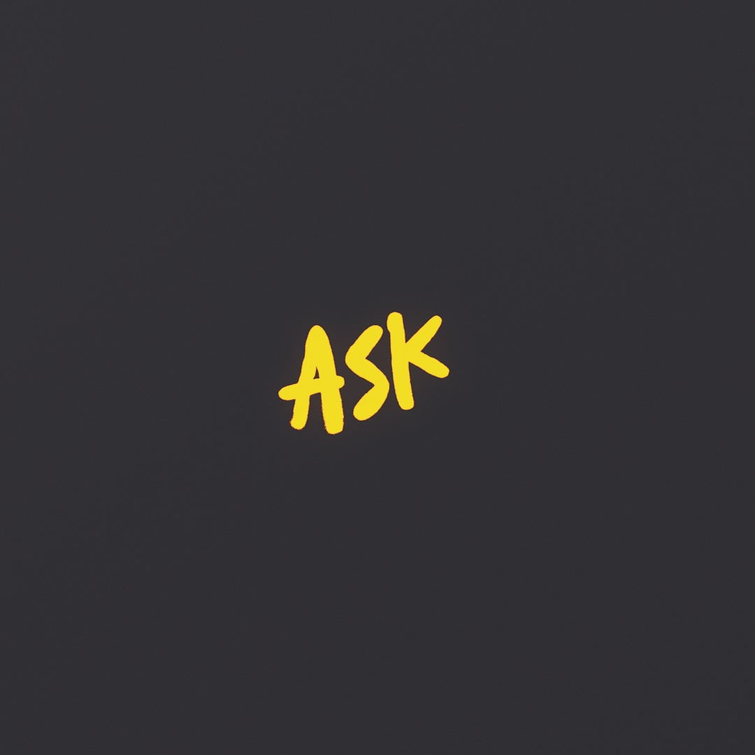 Ask Graffiti Decal