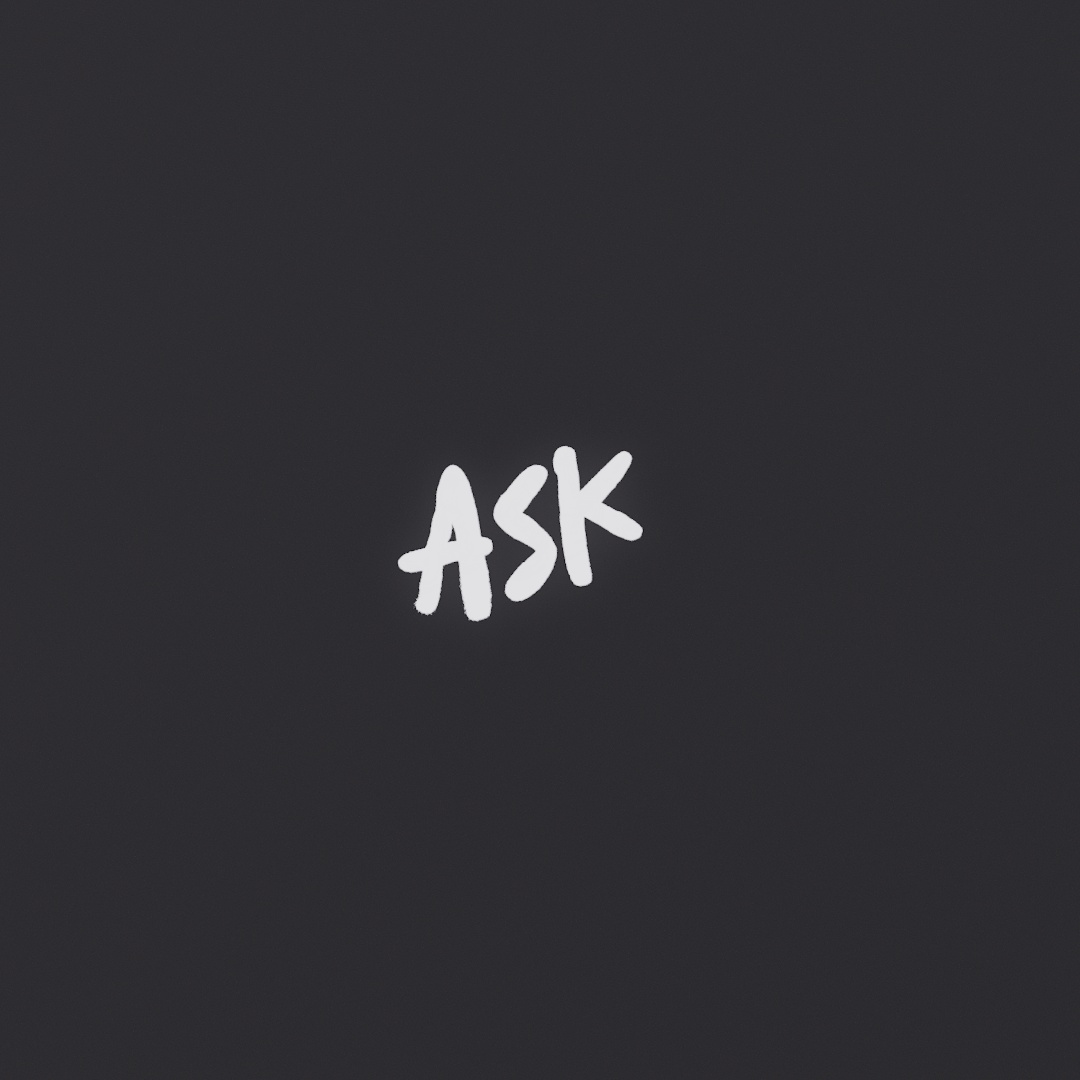 Ask Graffiti Decal
