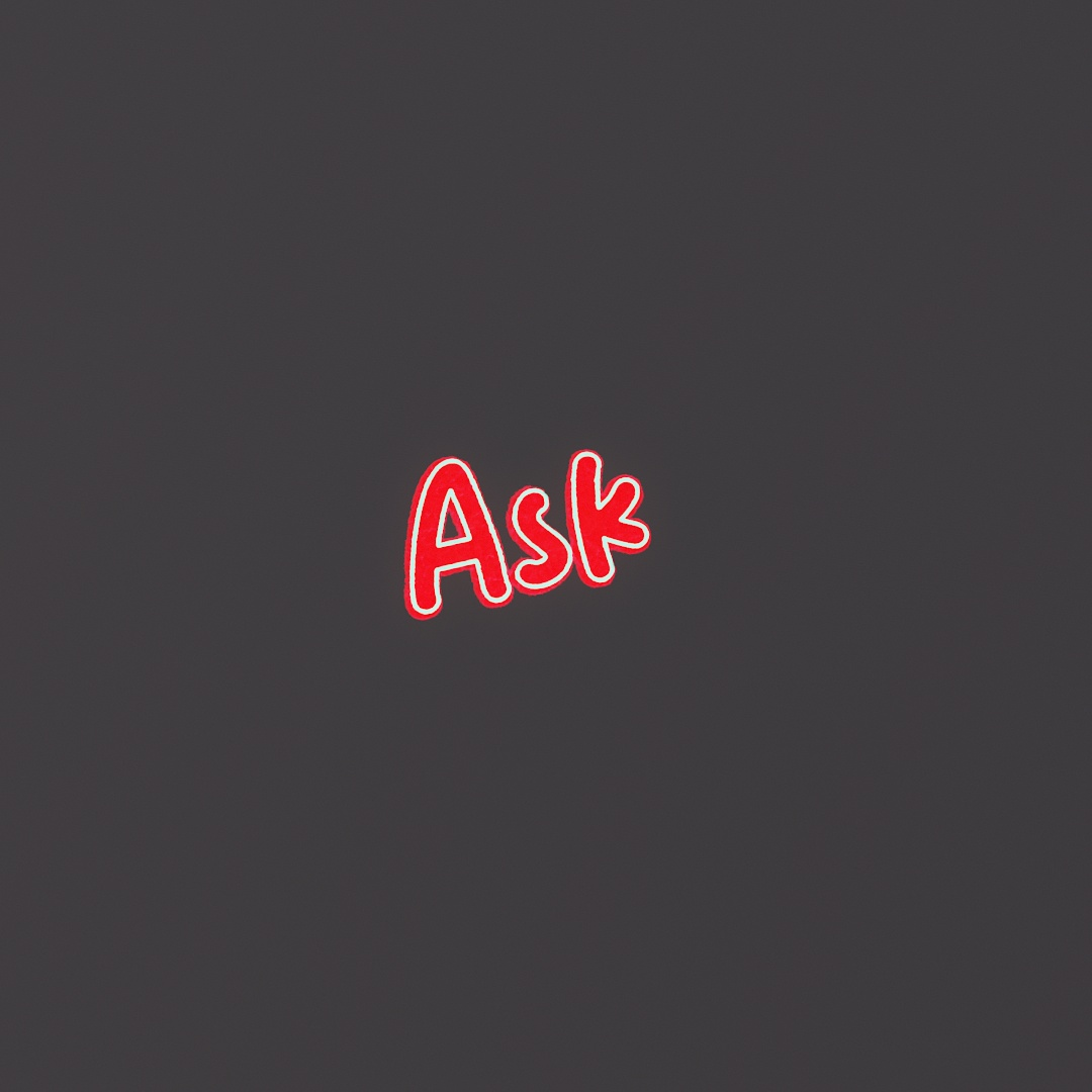 Ask Graffiti Decal