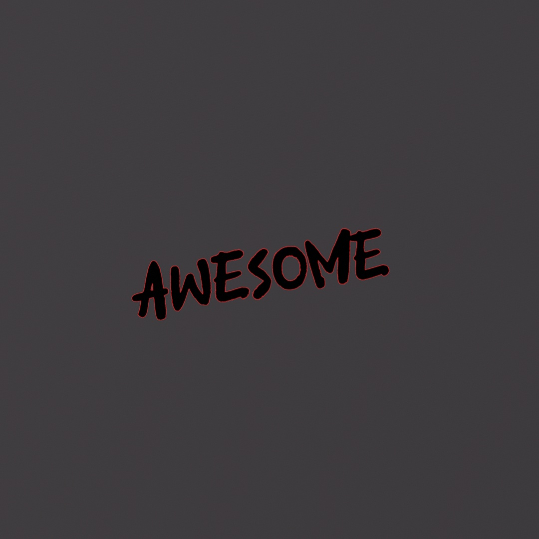 Awesome Graffiti Decal