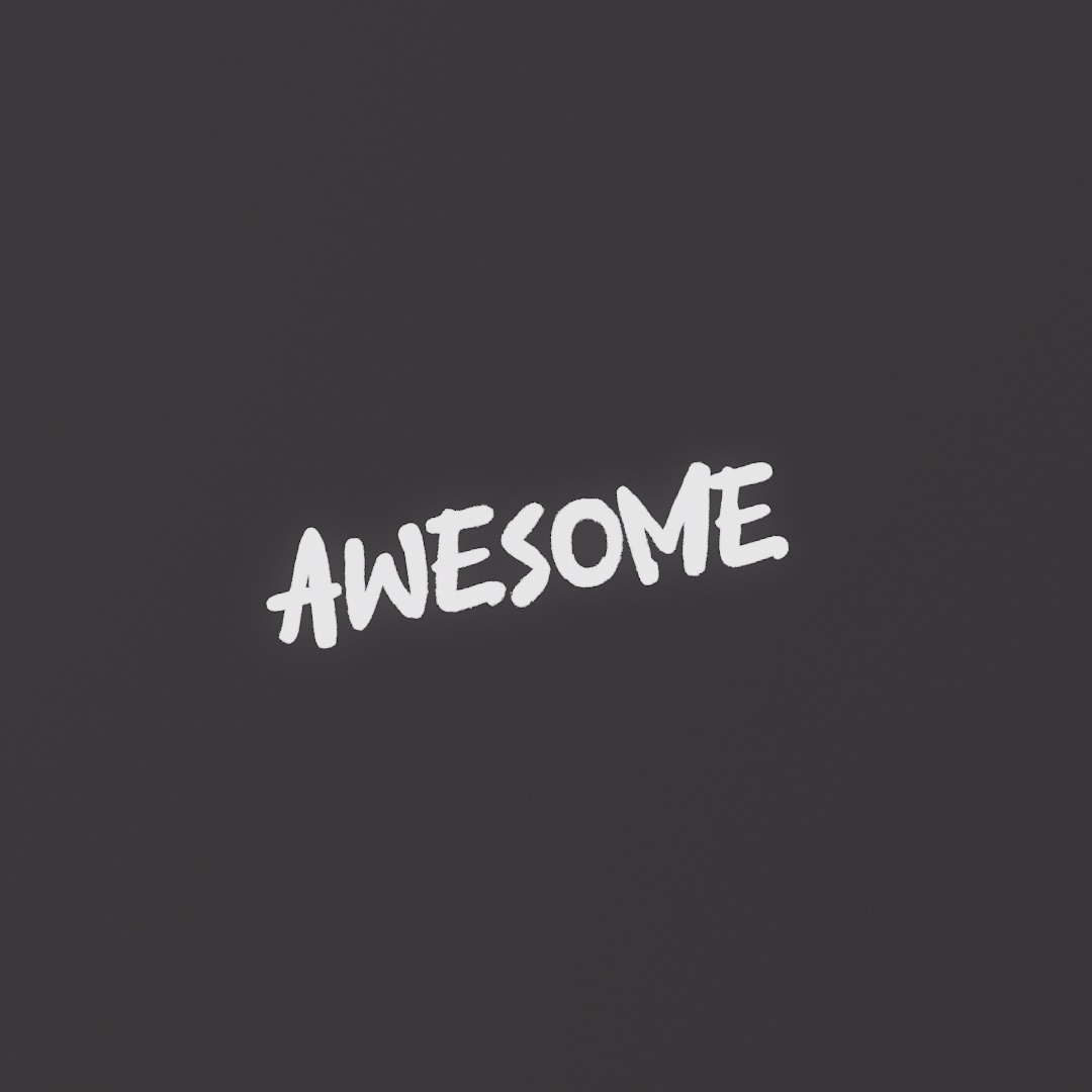 Awesome Graffiti Decal