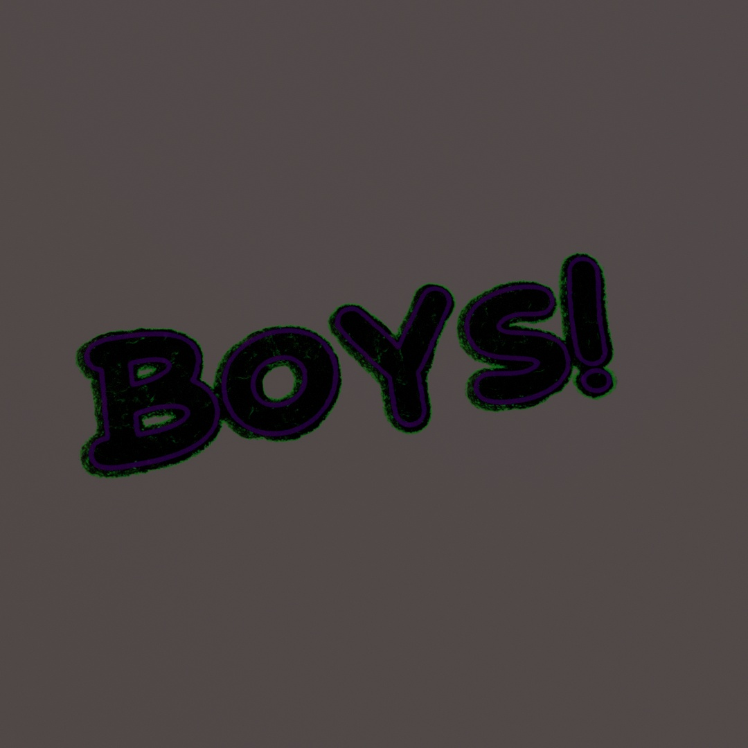 Boys Graffiti Decal