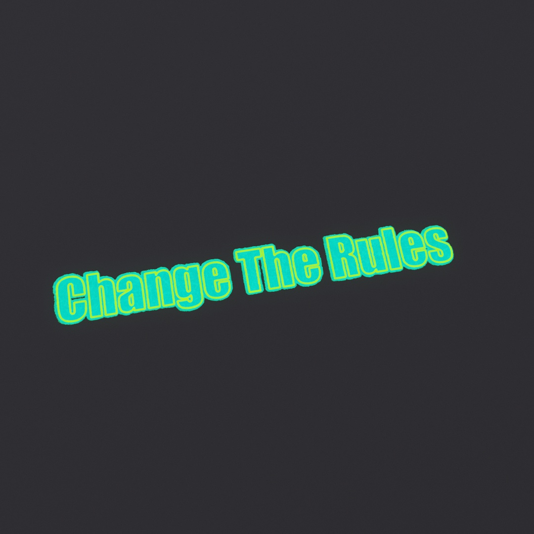 Change The Rules Graffiti Decal