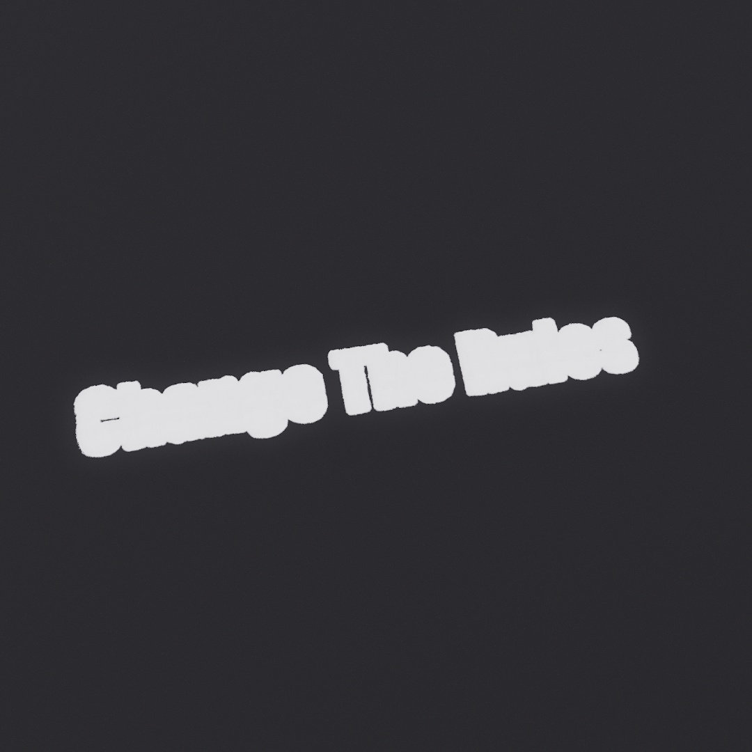 Change The Rules Graffiti Decal