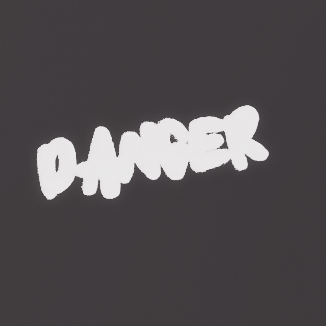 Danger Graffiti Decal
