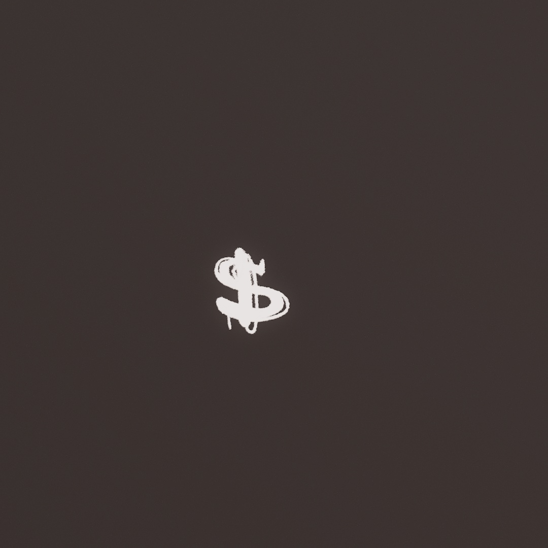 Dollar Graffiti Decal