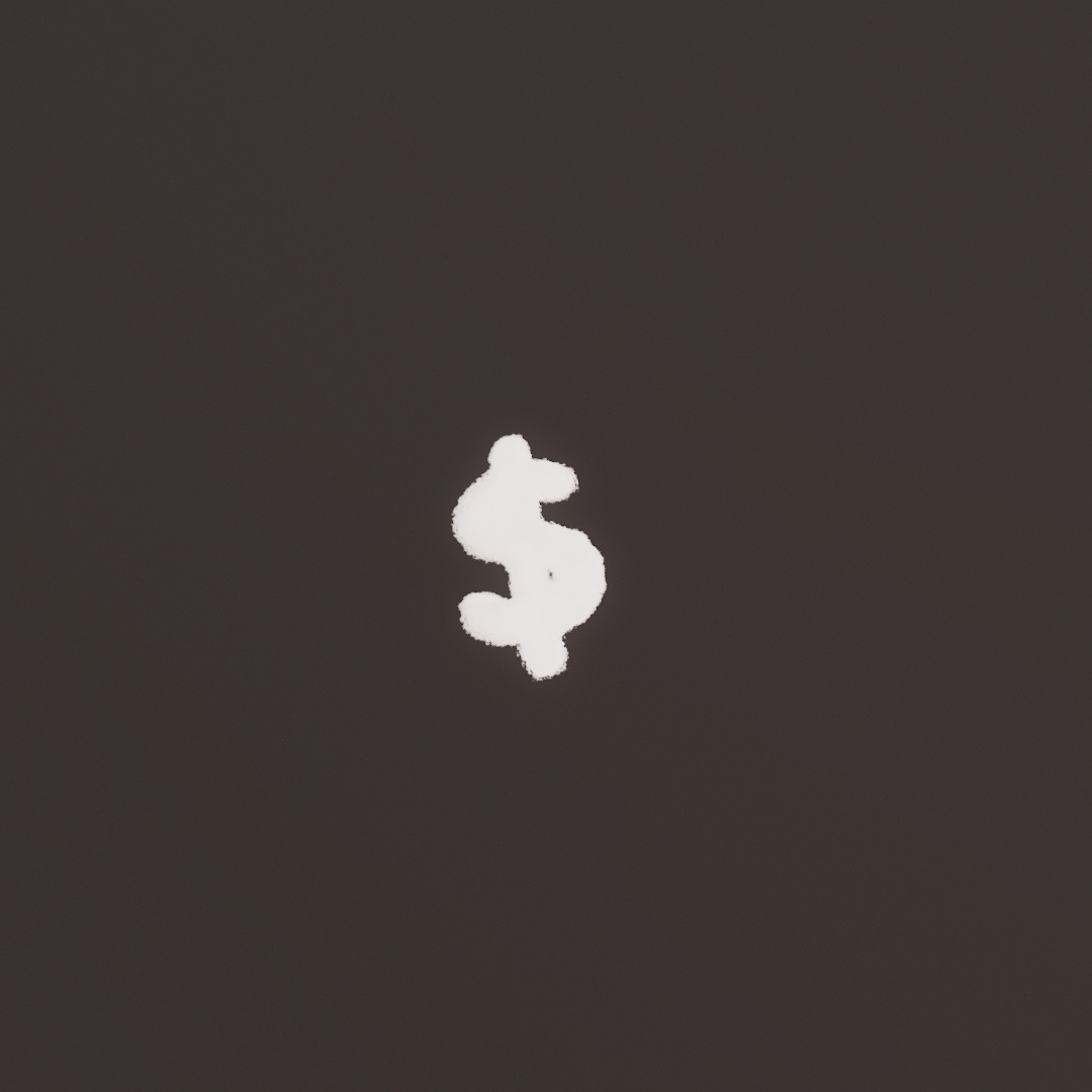 Dollar Graffiti Decal