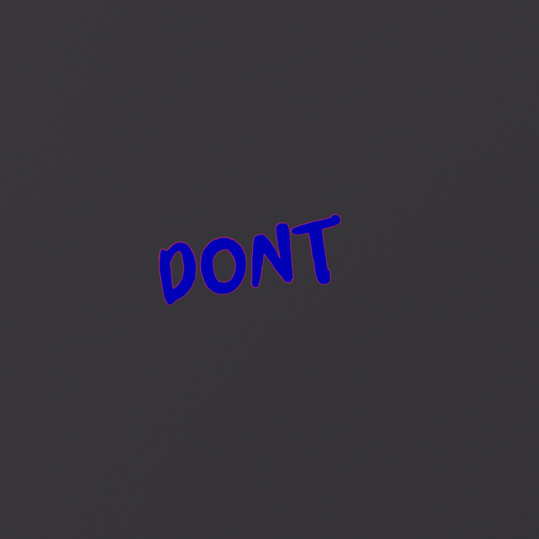 Dont Graffiti Decal