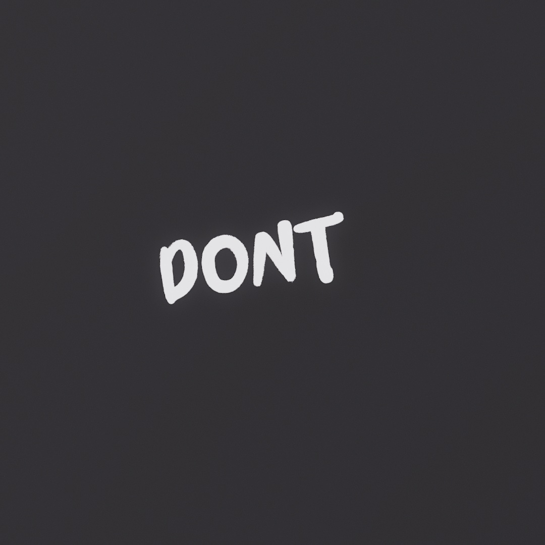 Dont Graffiti Decal