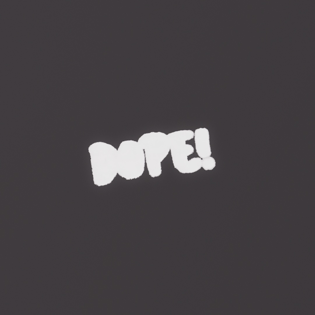 Dope Graffiti Decal