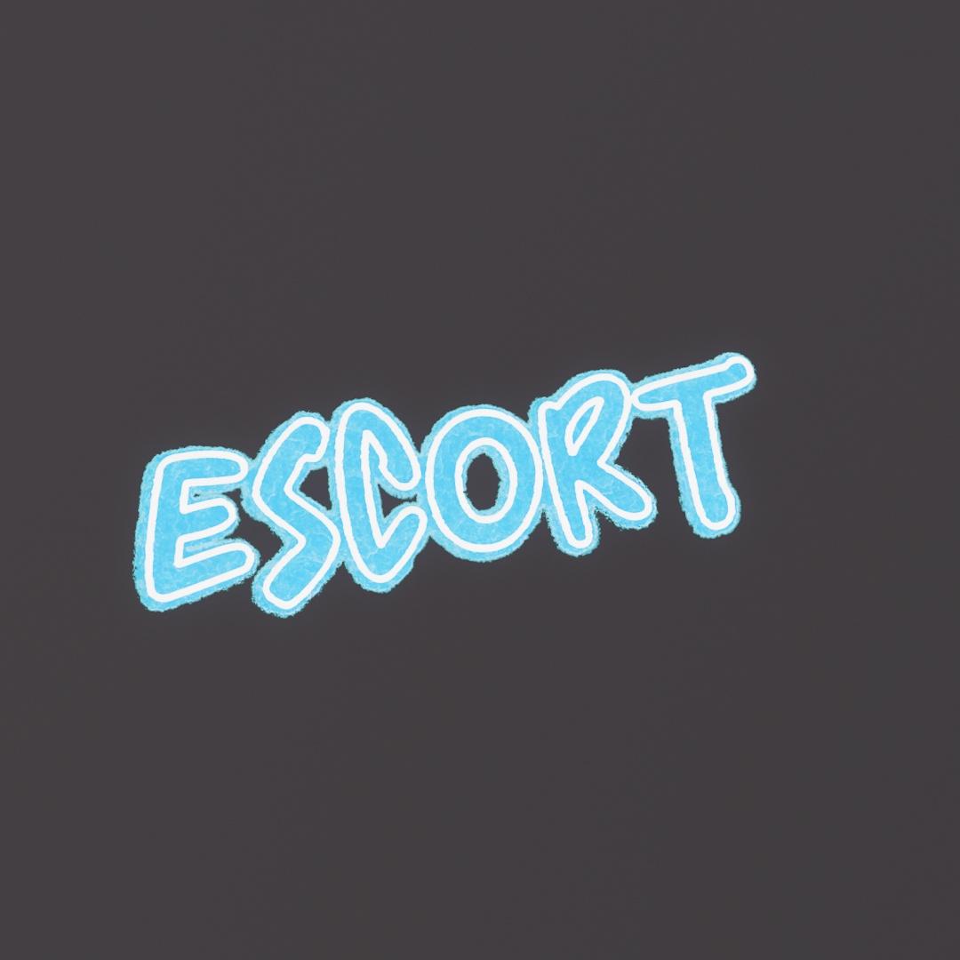 Escort Graffiti Decal