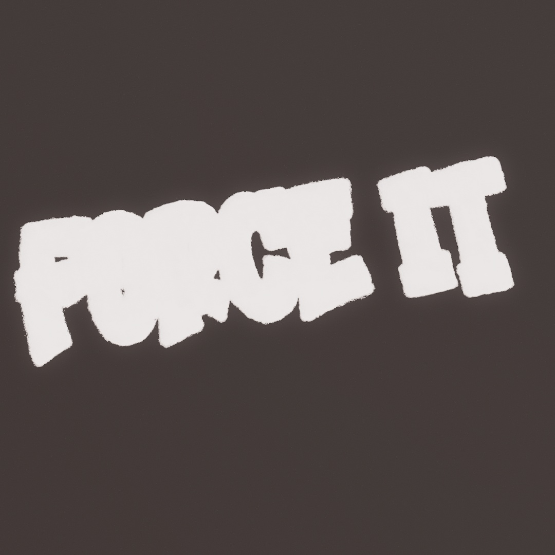 Force It Graffiti Decal